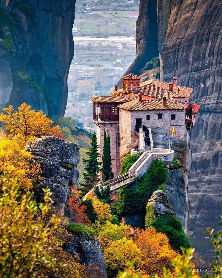 Meteora Mary'S Mansion Villa Kalampáka Dış mekan fotoğraf